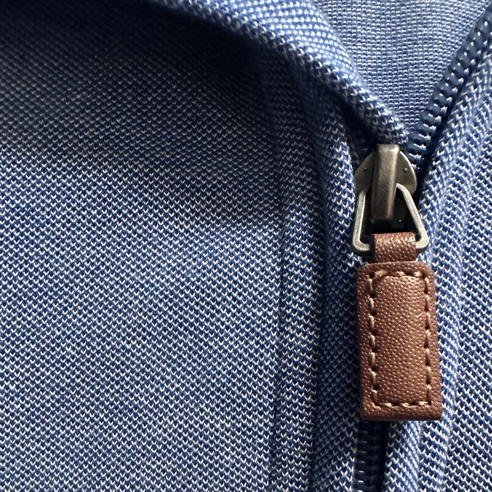 Fairlane Performance Half-Zip Jacket In Blue. Siz… - image 4